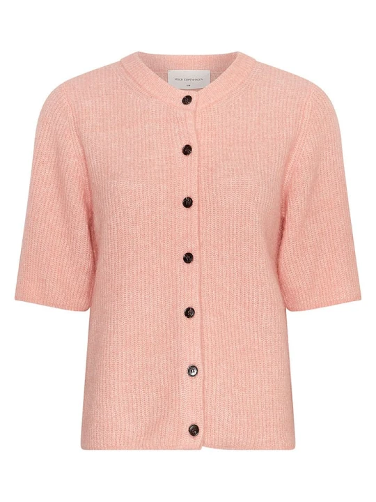 Zdjęcie produktu MOSS COPENHAGEN Kardigan "Jinie Hope" w kolorze łososiowym rozmiar: L / XL