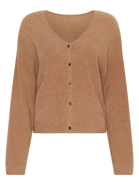 Zdjęcie produktu MOSS COPENHAGEN Kardigan "Milania" w kolorze karmelowym rozmiar: L / XL
