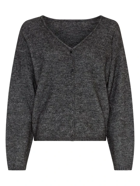 Zdjęcie produktu MOSS COPENHAGEN Kardigan "Milania" w kolorze szarym rozmiar: M / L