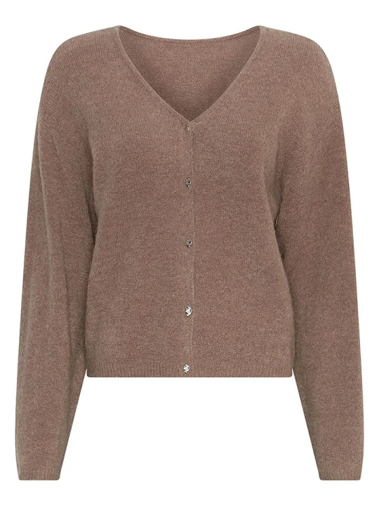 Zdjęcie produktu MOSS COPENHAGEN Kardigan w kolorze jasnobrązowym rozmiar: XS / S