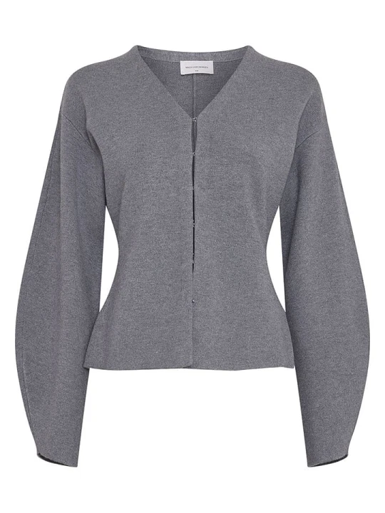 Zdjęcie produktu MOSS COPENHAGEN Kardigan w kolorze szarym rozmiar: XS / S
