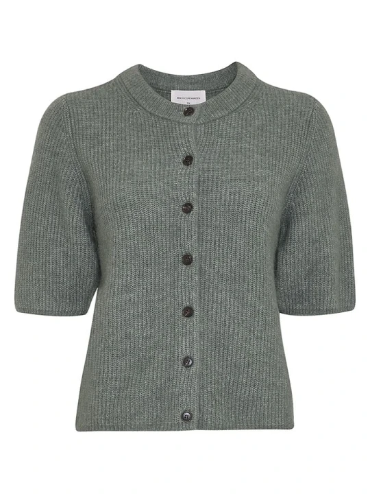 Zdjęcie produktu MOSS COPENHAGEN Kardigan w kolorze zielonym rozmiar: S / M