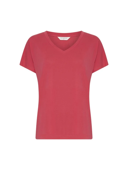 Zdjęcie produktu MOSS COPENHAGEN Koszulka "Fenya" w kolorze koralowym rozmiar: L / XL