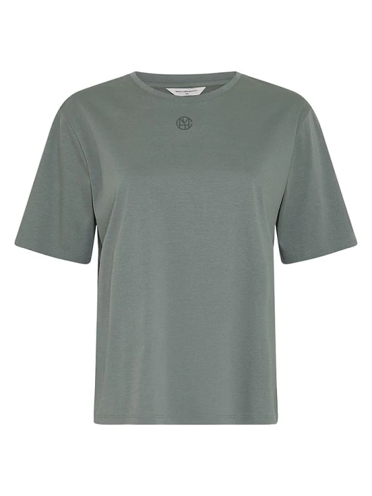Zdjęcie produktu MOSS COPENHAGEN Koszulka "Melea" w kolorze zielonym rozmiar: L / XL
