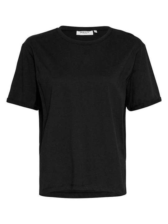 Zdjęcie produktu MOSS COPENHAGEN Koszulka "Terina" w kolorze czarnym rozmiar: XS / S
