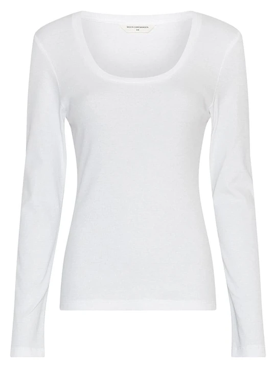 Zdjęcie produktu MOSS COPENHAGEN Koszulka w kolorze białym rozmiar: M / L