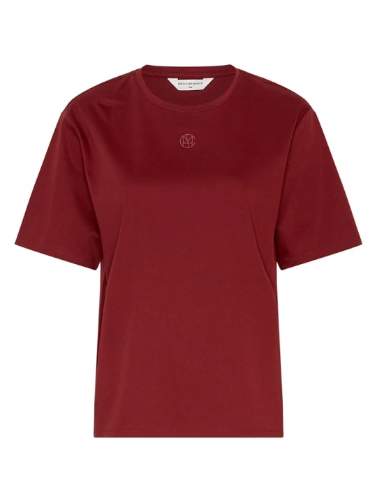 Zdjęcie produktu MOSS COPENHAGEN Koszulka w kolorze bordowym rozmiar: L / XL