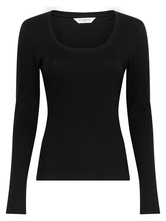 Zdjęcie produktu MOSS COPENHAGEN Koszulka w kolorze czarnym rozmiar: XS / S