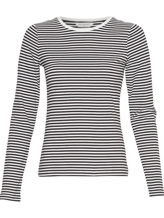 Zdjęcie produktu MOSS COPENHAGEN Koszulka w kolorze granatowo-białym rozmiar: L / XL