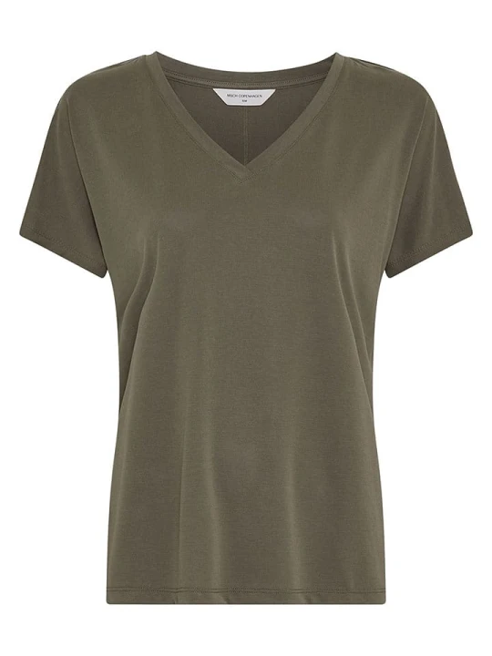 Zdjęcie produktu MOSS COPENHAGEN Koszulka w kolorze khaki rozmiar: S / M