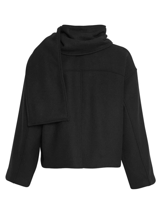 Zdjęcie produktu MOSS COPENHAGEN Kurtka przejściowa "Syden" w kolorze czarnym rozmiar: XS / S