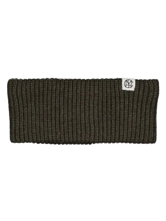 Zdjęcie produktu MOSS COPENHAGEN Opaska "Galine" w kolorze antracytowym na czoło rozmiar: onesize