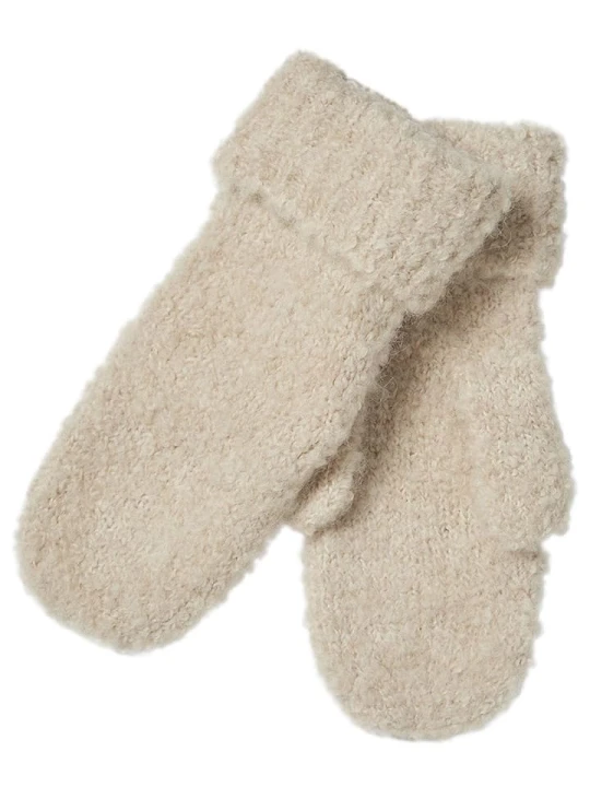 Zdjęcie produktu MOSS COPENHAGEN Rękawiczki "Dunya Mittens" w kolorze beżowym rozmiar: onesize