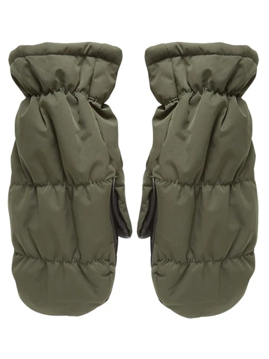 Zdjęcie produktu MOSS COPENHAGEN Rękawiczki "Pavinaria" w kolorze khaki rozmiar: onesize