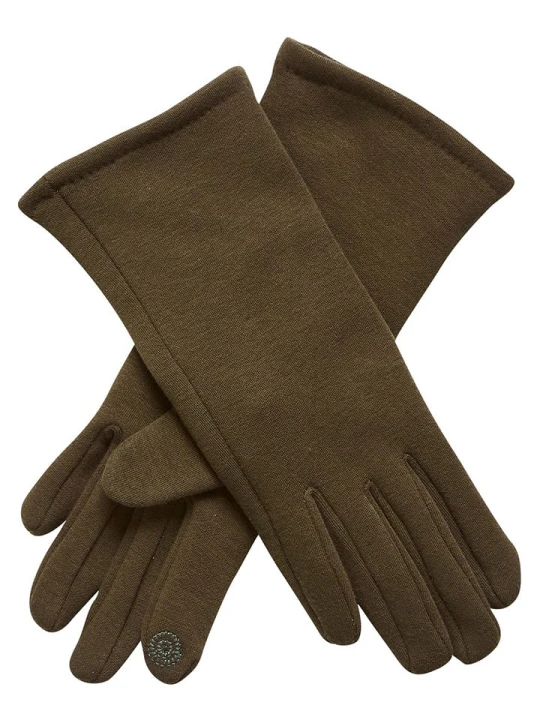 Zdjęcie produktu MOSS COPENHAGEN Rękawiczki "Riin" w kolorze khaki rozmiar: onesize