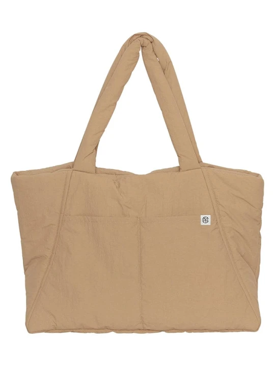 Zdjęcie produktu MOSS COPENHAGEN Shopper bag "Sasja" w kolorze beżowym rozmiar: onesize