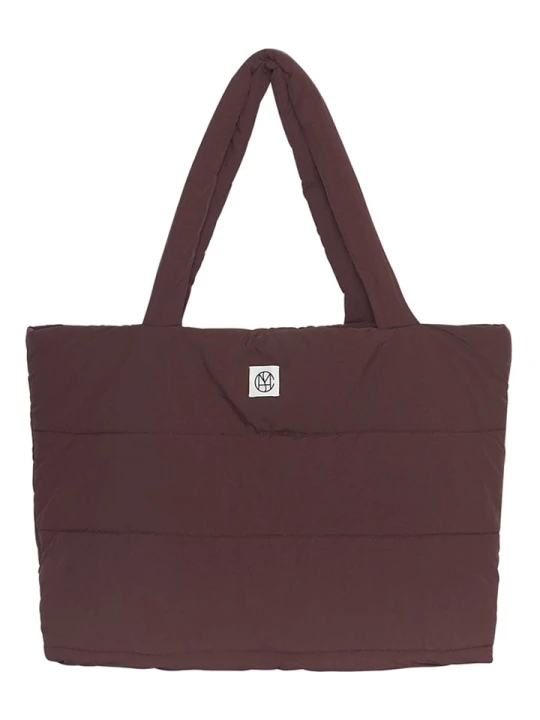 Zdjęcie produktu MOSS COPENHAGEN Shopper bag "Sasja" w kolorze brązowym rozmiar: onesize