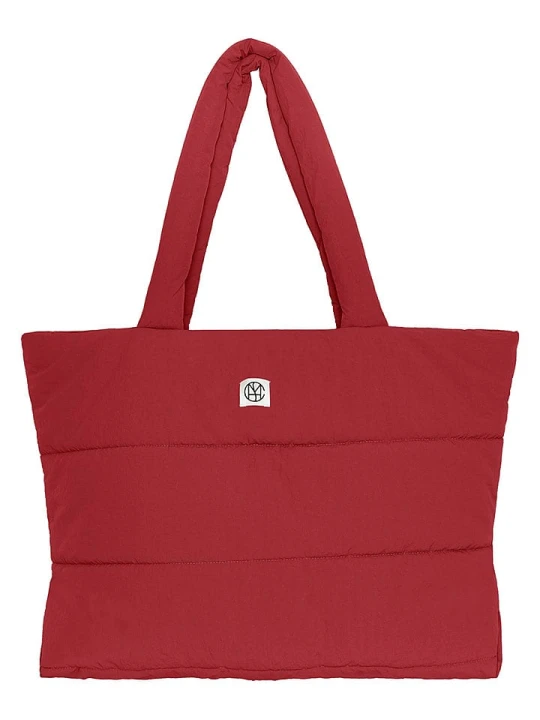 Zdjęcie produktu MOSS COPENHAGEN Shopper bag "Siria Sasja" w kolorze bordowym - 64 x 32 x 21 cm rozmiar: onesize