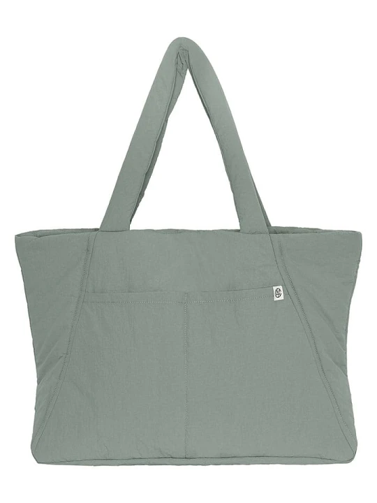 Zdjęcie produktu MOSS COPENHAGEN Shopper bag w kolorze zielonym - 46 x 31 x 20 cm rozmiar: onesize