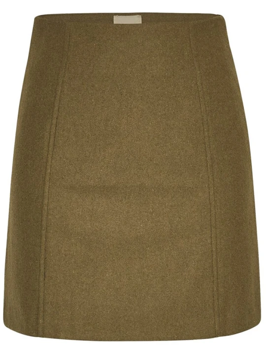 Zdjęcie produktu MOSS COPENHAGEN Spódnica "Isabelle" w kolorze khaki rozmiar: L