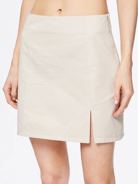 Zdjęcie produktu Moss Copenhagen Spódnica mini Cyrilla 17258 Écru Slim Fit Kremowy