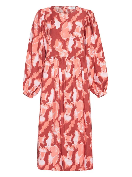 Zdjęcie produktu MOSS COPENHAGEN Sukienka "Magnella Ladonna" w kolorze czerwono-różowym rozmiar: XS