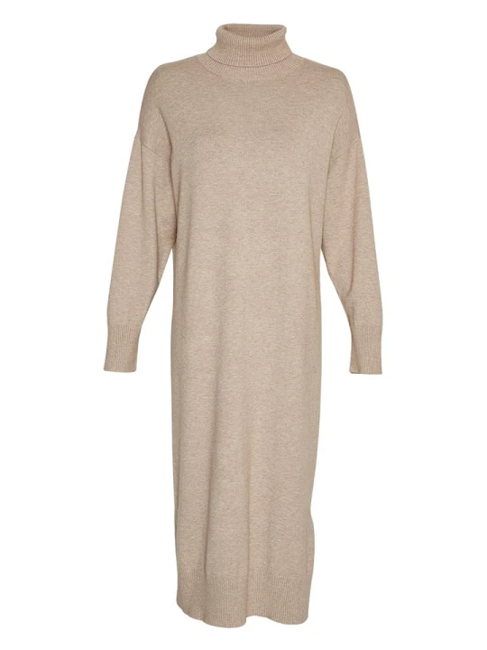 Zdjęcie produktu MOSS COPENHAGEN Sukienka "Odanna Rachelle" w kolorze beżowym rozmiar: M/L