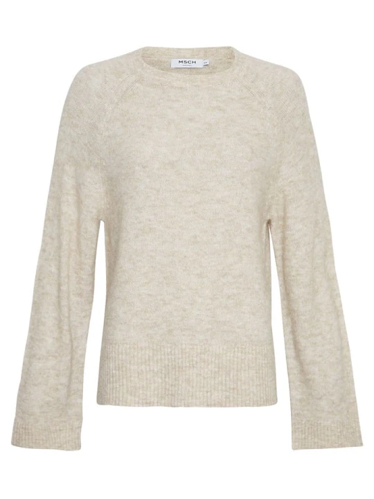 Zdjęcie produktu MOSS COPENHAGEN Sweter "Ceara Hope" w kolorze beżowym rozmiar: M/L