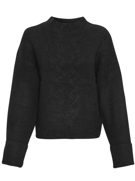 Zdjęcie produktu MOSS COPENHAGEN Sweter "Chastine Peggy" w kolorze czarnym rozmiar: XS/S