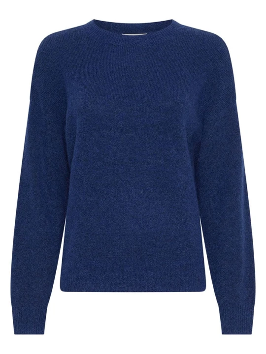 Zdjęcie produktu MOSS COPENHAGEN Sweter "Festina" w kolorze granatowym rozmiar: L / XL