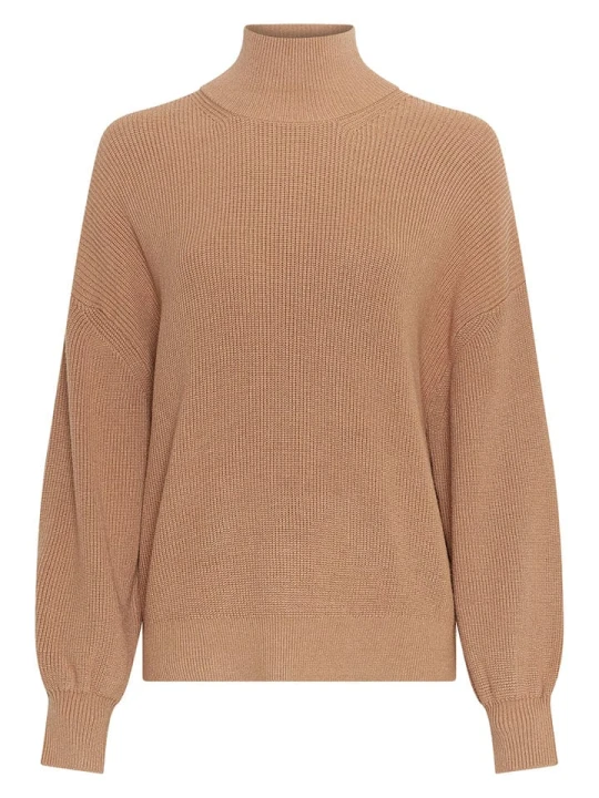 Zdjęcie produktu MOSS COPENHAGEN Sweter "Magnea" w kolorze karmelowym rozmiar: M/L