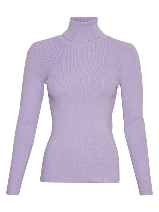 Zdjęcie produktu MOSS COPENHAGEN Sweter "Maile Rachelle" w kolorze fioletowym rozmiar: XS/S