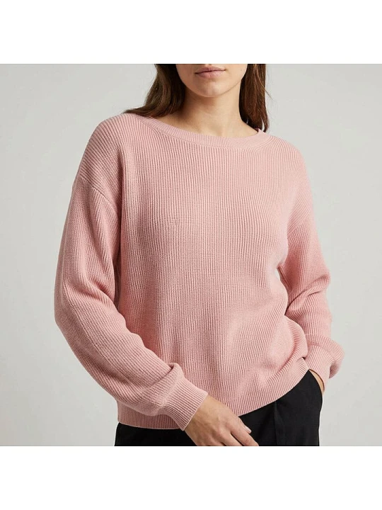 Zdjęcie produktu MOSS COPENHAGEN Sweter "Silda Rachelle" w kolorze jasnoróżowym rozmiar: M / L