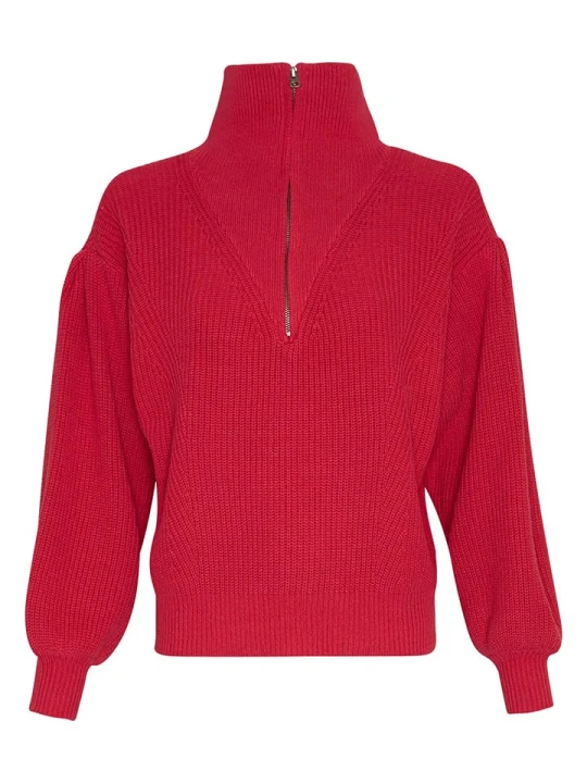 Zdjęcie produktu MOSS COPENHAGEN Sweter "Sitara" w kolorze różowym rozmiar: XS/S