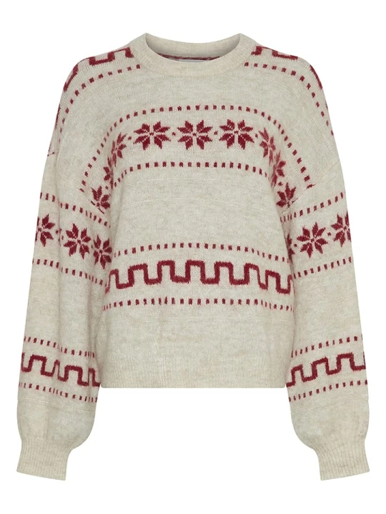 Zdjęcie produktu MOSS COPENHAGEN Sweter w kolorze beżowym rozmiar: S/M