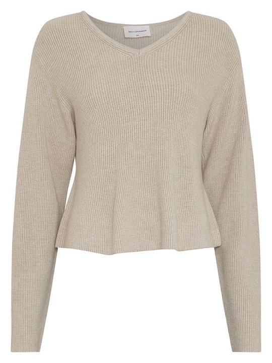 Zdjęcie produktu MOSS COPENHAGEN Sweter w kolorze beżowym rozmiar: XS / S