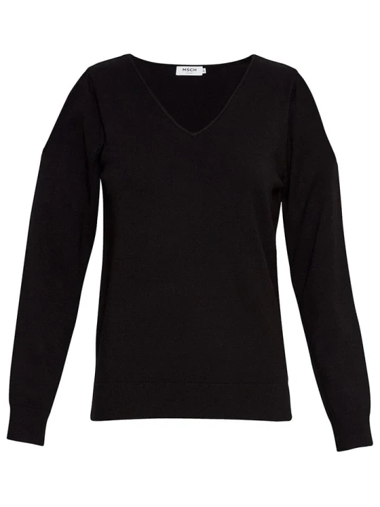 Zdjęcie produktu MOSS COPENHAGEN Sweter "Zaida Rachelle" w kolorze czarnym rozmiar: S/M