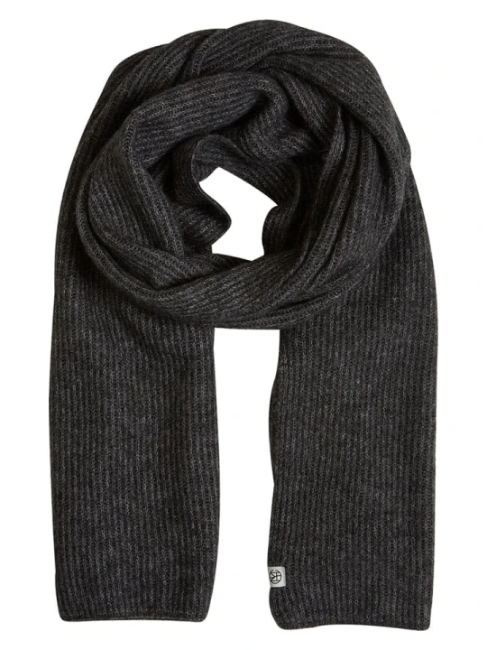Zdjęcie produktu MOSS COPENHAGEN Szal "Hope" w kolorze antracytowym rozmiar: onesize