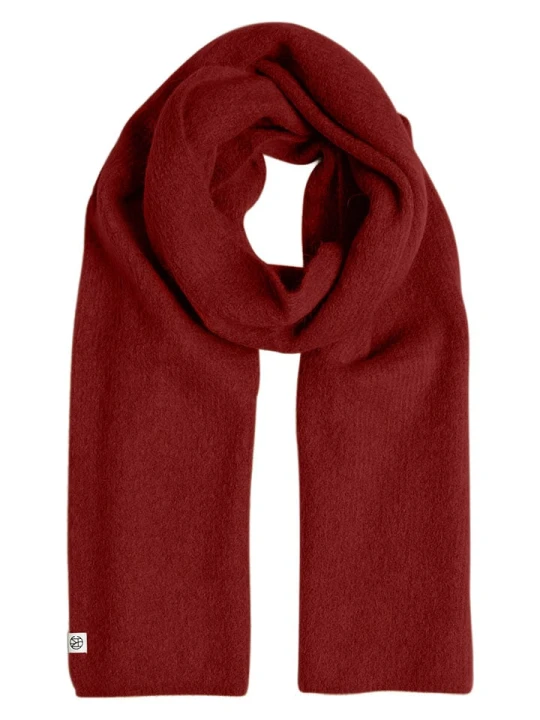 Zdjęcie produktu MOSS COPENHAGEN Szal "Hope" w kolorze czerwonym rozmiar: onesize