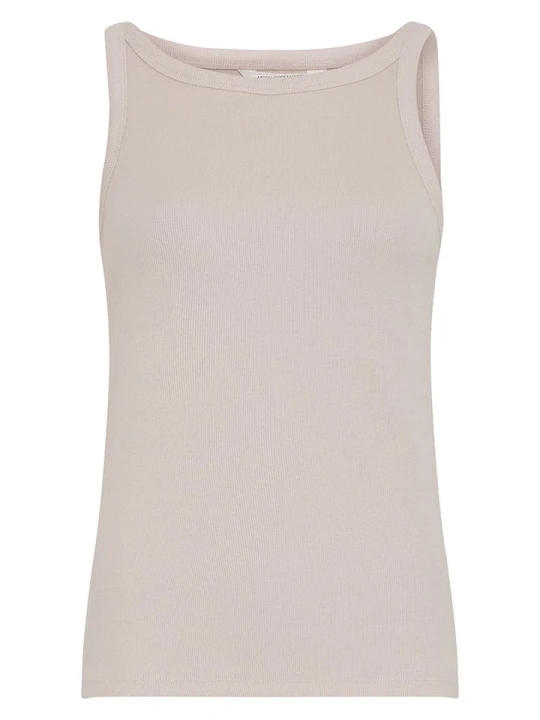 Zdjęcie produktu MOSS COPENHAGEN Top "Gubbe" w kolorze beżowym rozmiar: M / L