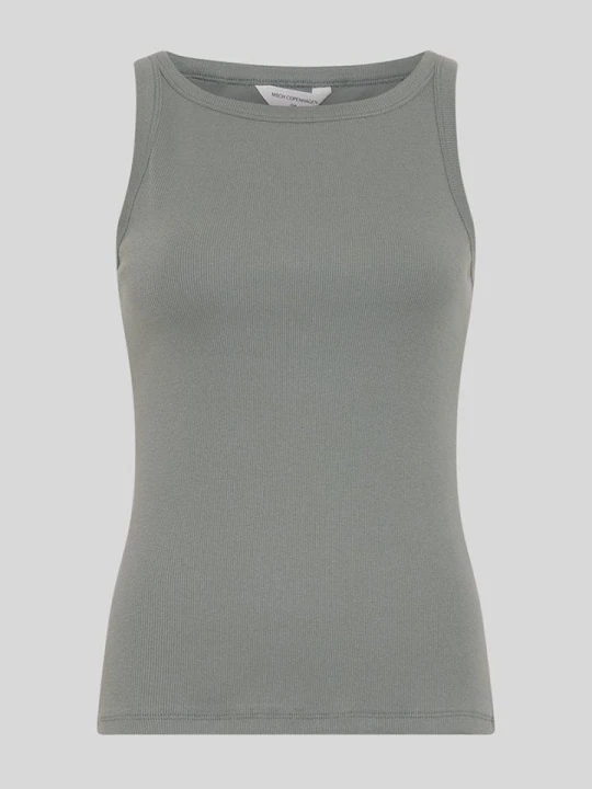 Zdjęcie produktu MOSS COPENHAGEN Top "Gubbe" w kolorze zielonym rozmiar: XS / S