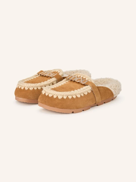 Zdjęcie produktu Mou Klapki Typu Mules braun KONIAKOWY