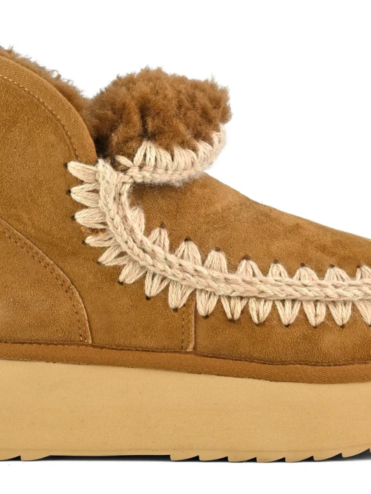 Zdjęcie produktu MOU Mini Eskimo Platform Boot Śniegowce damskie Brązowy