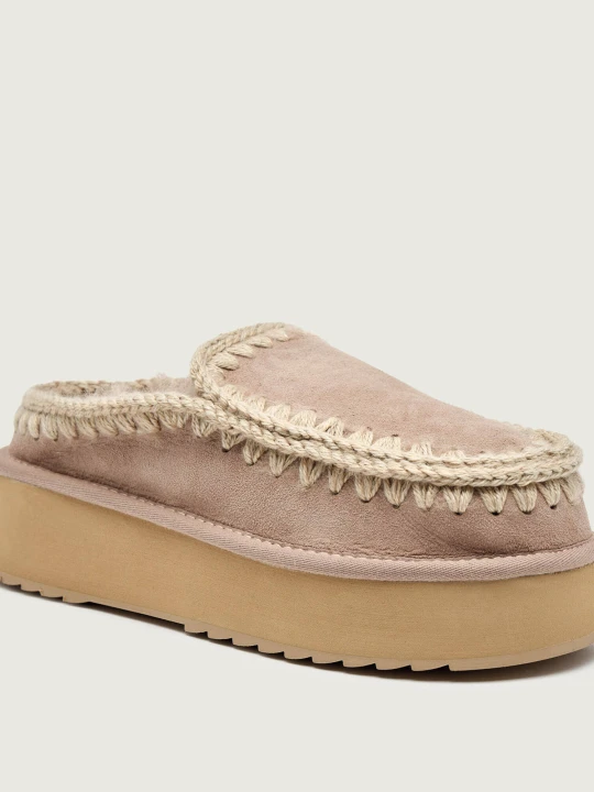 Zdjęcie produktu MOU Mule Clog Eskimo Platform | zamsz różowy