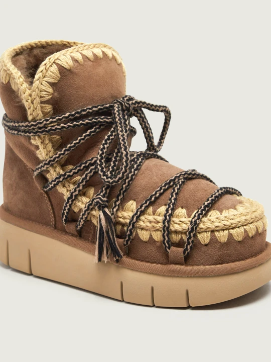 Zdjęcie produktu MOU Śniegowce Bounce Boot Scoubidoo | zamsz beżowy