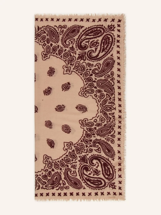 Zdjęcie produktu Mouleta Szalik Z Kaszmiru beige brązowy