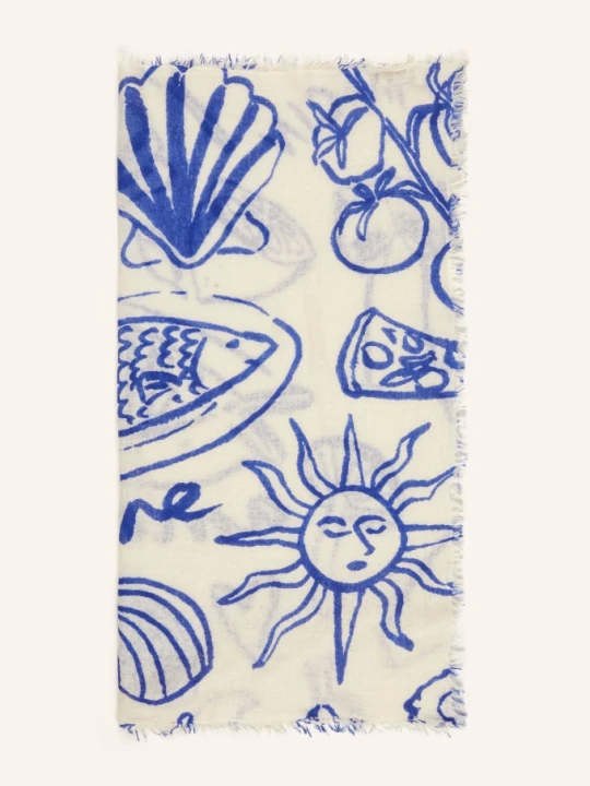 Zdjęcie produktu Mouleta Szalik Z Kaszmiru blau
