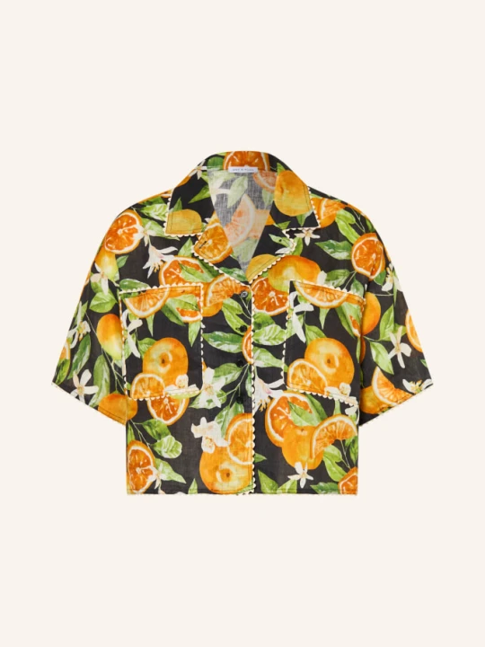 Zdjęcie produktu Mrs & Hugs Bluzka Z Lnu orange