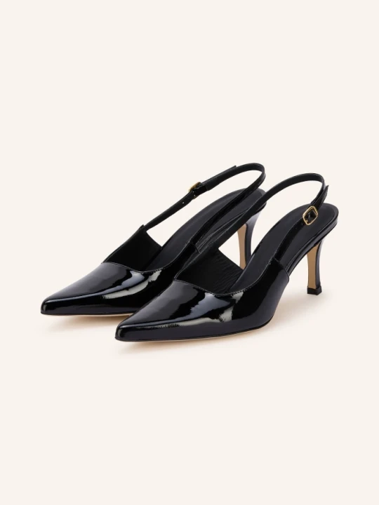 Zdjęcie produktu Mrs & Hugs Czółenka Typu Slingback schwarz CZARNY