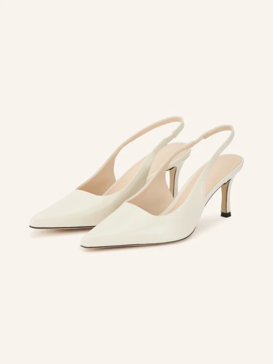 Zdjęcie produktu Mrs & Hugs Czółenka Z Paskiem beige ECRU